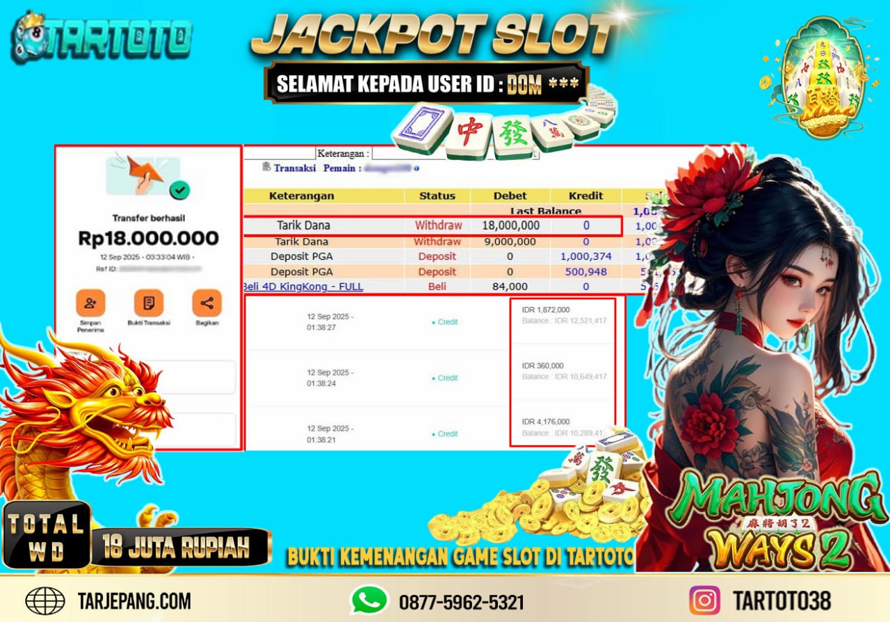 JACKPOT PERMAINAN MAHJONG WAYS 2