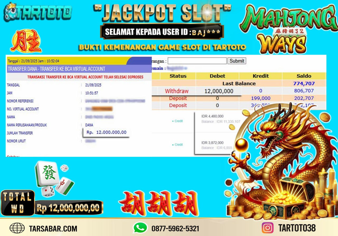 JACKPOT PERMAINAN MAHJONG WAYS